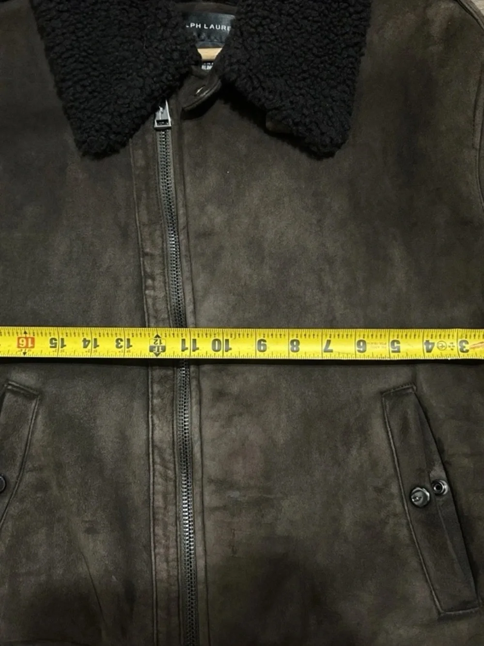Ralph Lauren Suede shearing Leather Jacket size M